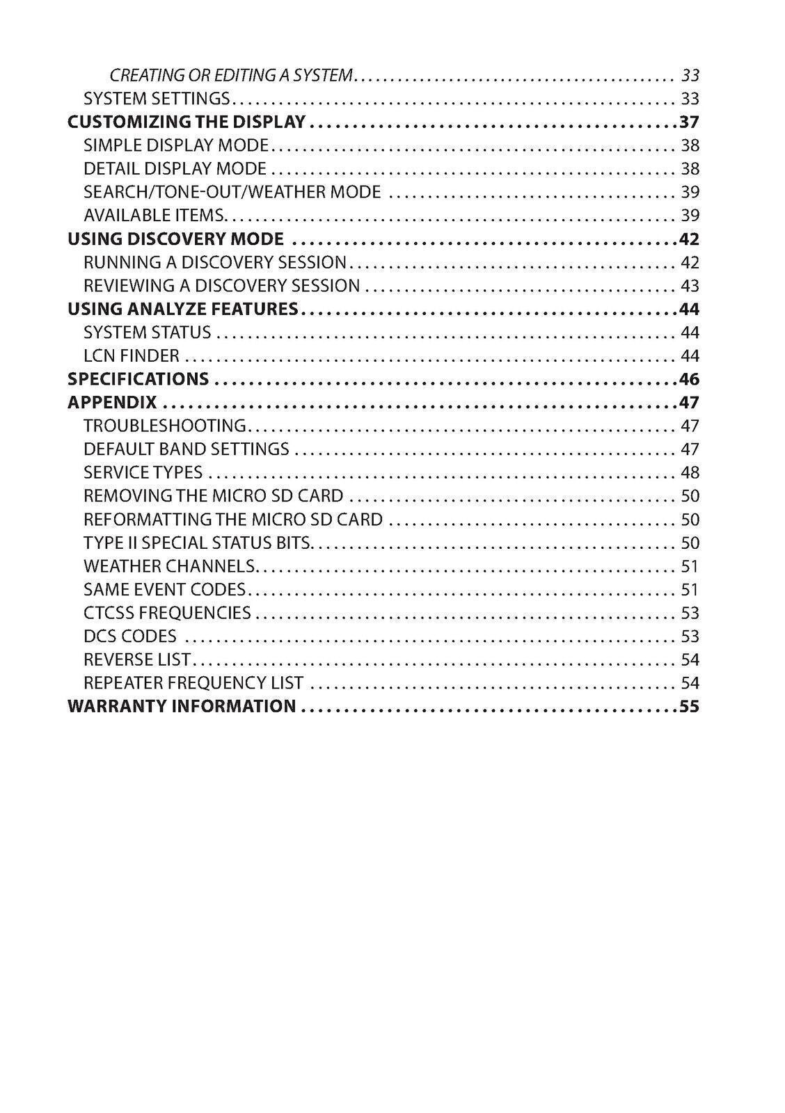 UNIDEN SDS200 Instructions Operating User Manual Guide - TOUGH WIRE BINDING