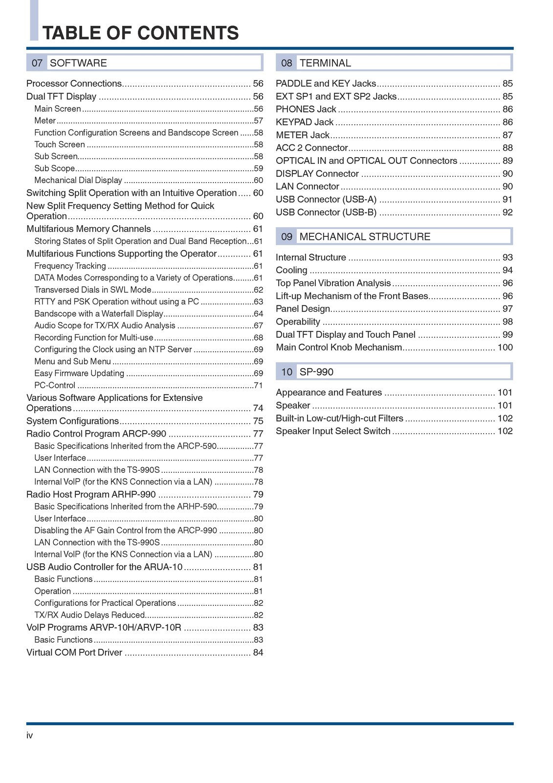 KENWOOD TS-990S IN-DEPTH MANUAL -  STEEL WIRE BOUND - TOUGH COVERS