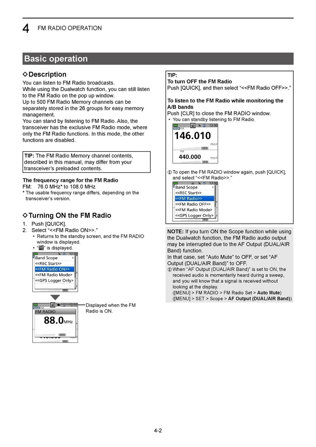 ICOM Transceiver ID-52A Plus ID-52E Plus Advanced Manual WIRE BOUND TOUGH COVERS