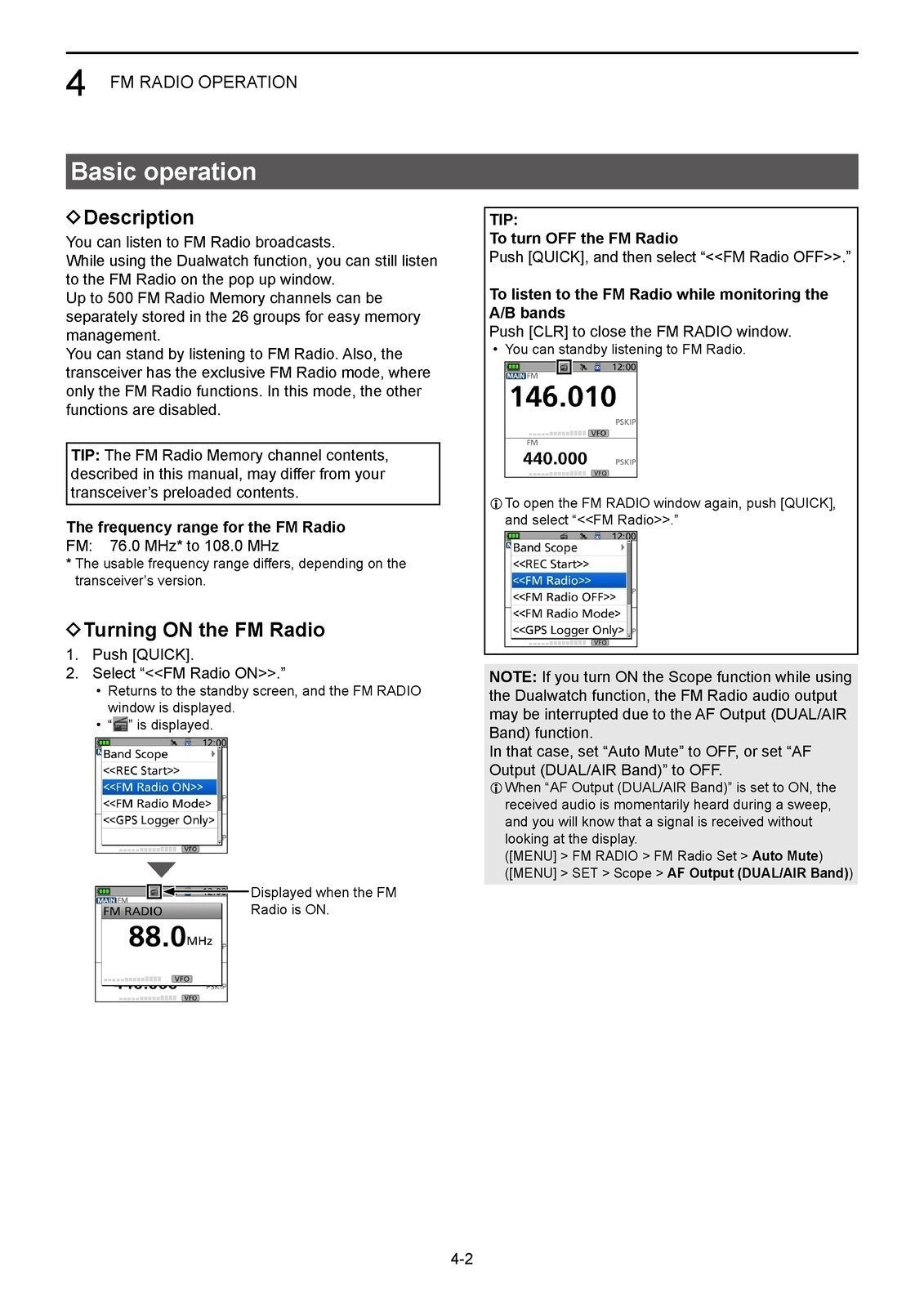 ICOM Transceiver ID-52A Plus ID-52E Plus Advanced Manual WIRE BOUND TOUGH COVERS