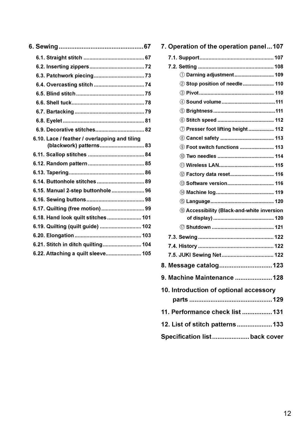 JUKI DX 4000QVP User Manual Owners Instruction Guide [DURABLE WIRE BINDING]