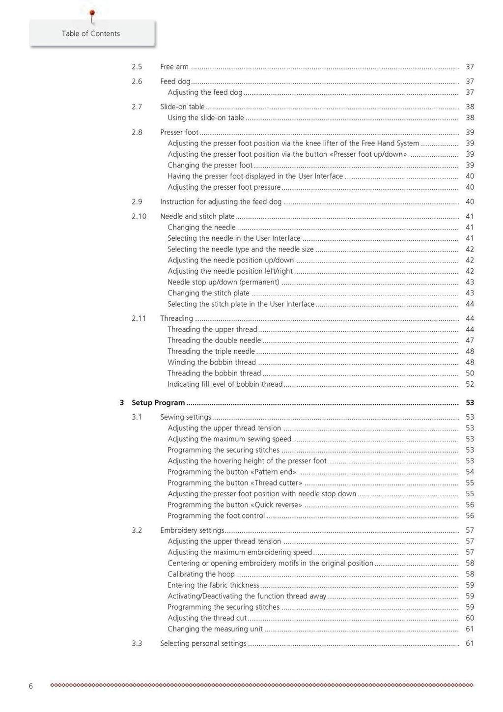 BERNINA 770 QE Sewing Machine User Manual Operation Guide