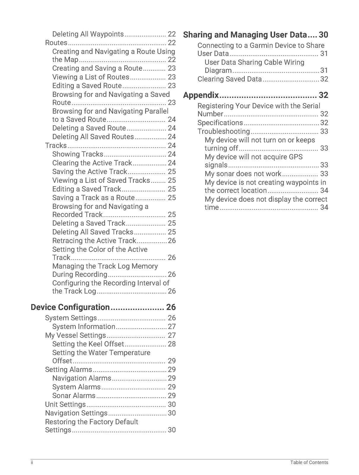 Garmin Striker Plus Series 4CV 5CV 7SV 7CV 9SV Owners Manual Instructions