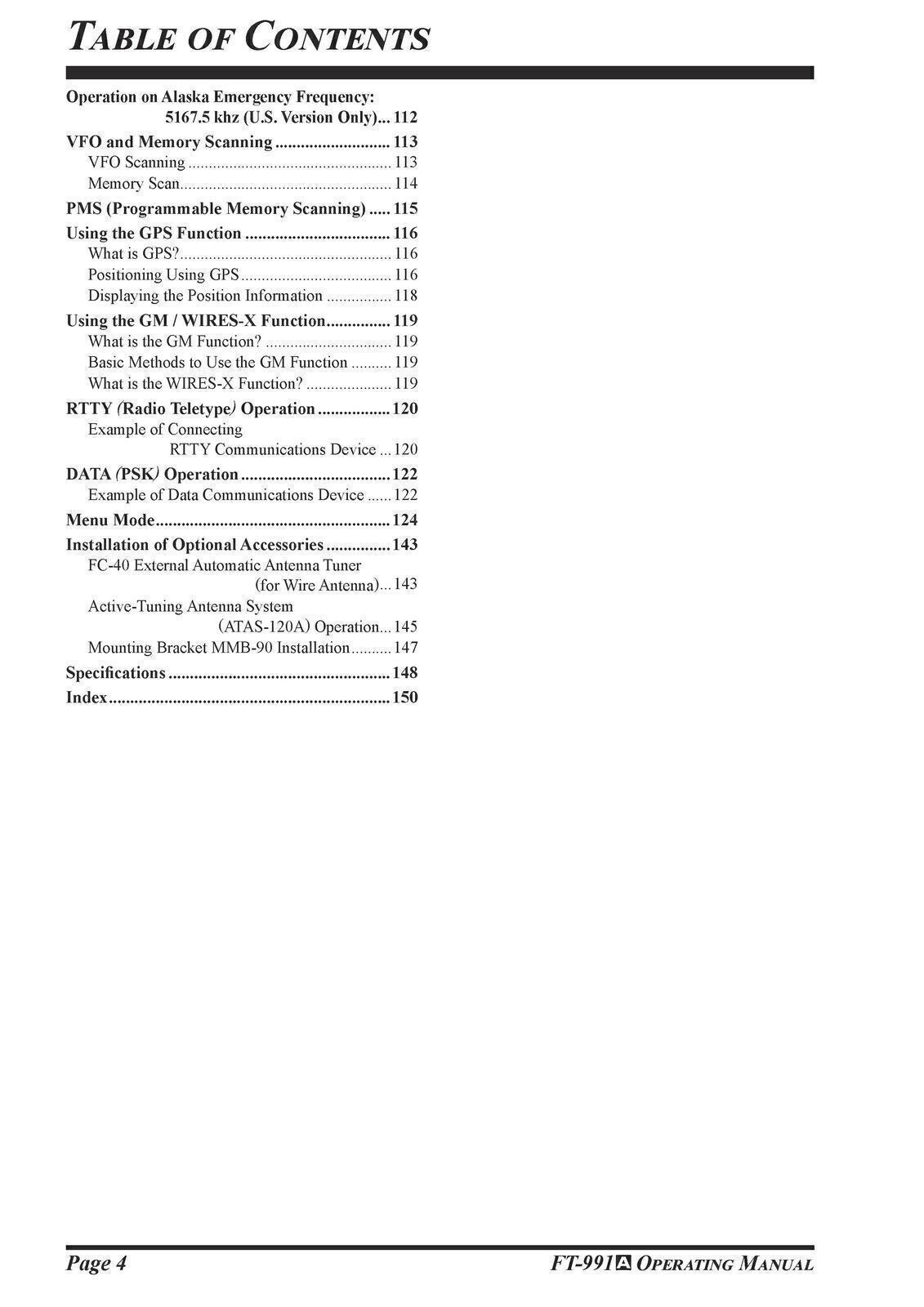 YAESU FT-991A Transceiver Instruction Manual Operating Guide TOUGH WIRE BINDING