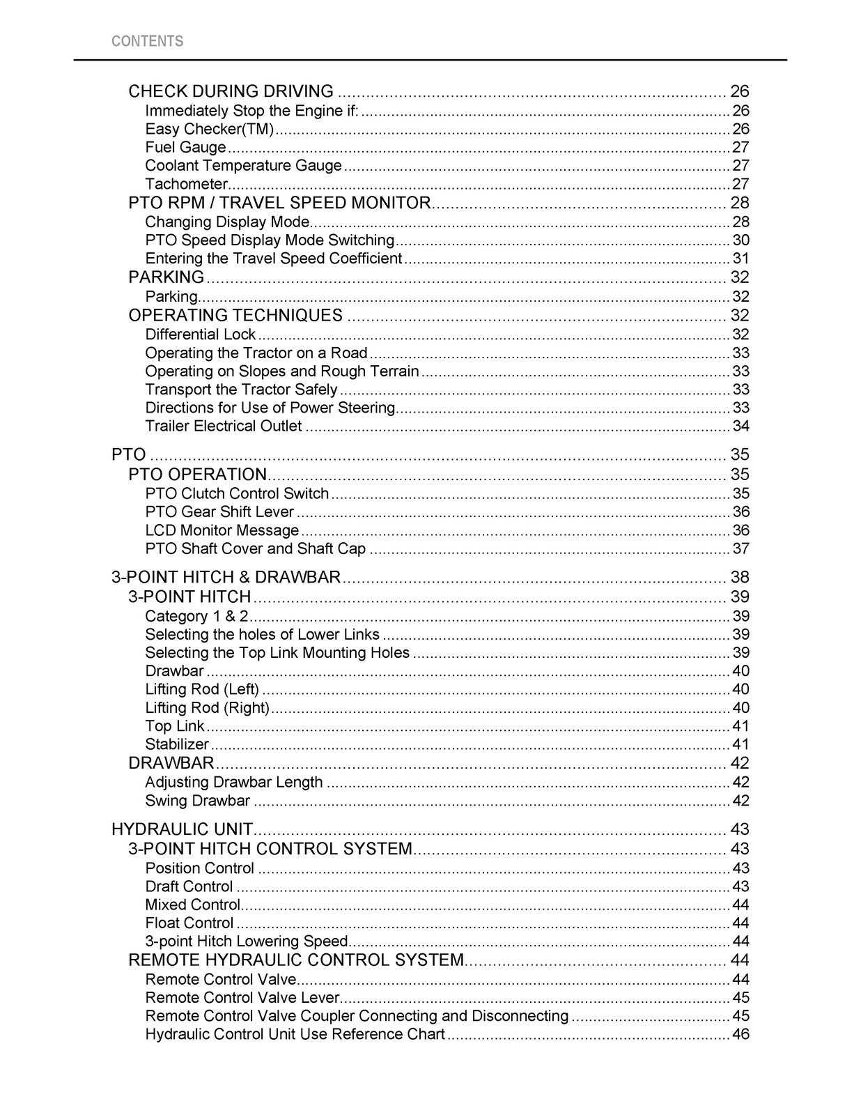 KUBOTA M8540 NARROW CAB TRACTOR OPERATORS MANUAL - WIRE BOUND - TOUGH COVERS