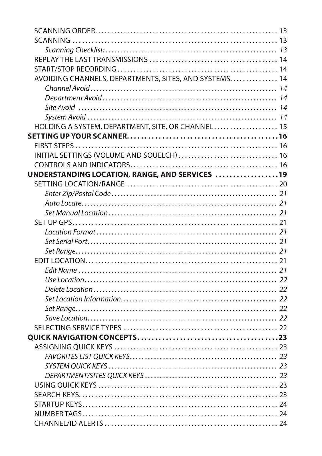 Uniden SDS100 User Manual Operation Instructions - TOUGH WIRE BINDING & COVERS