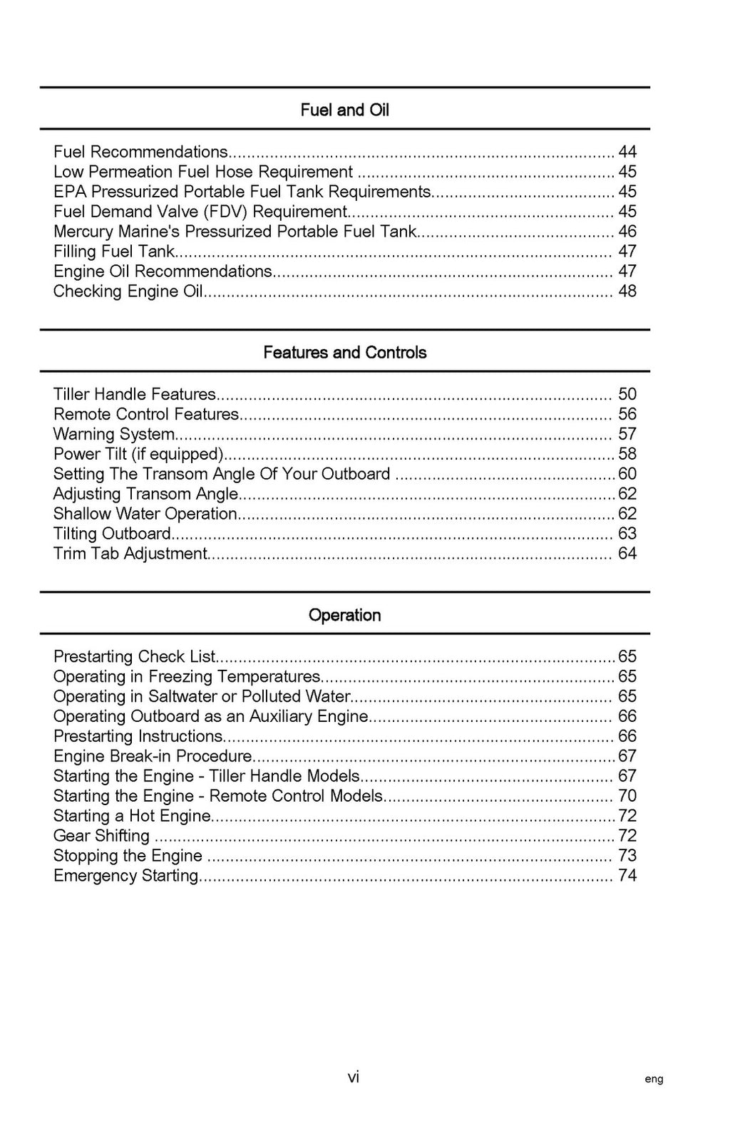 MERCURY 8 9.9 Outboard Motor Owners Manual 2015 - STEEL WIRE BOUND, TOUGH COVERS