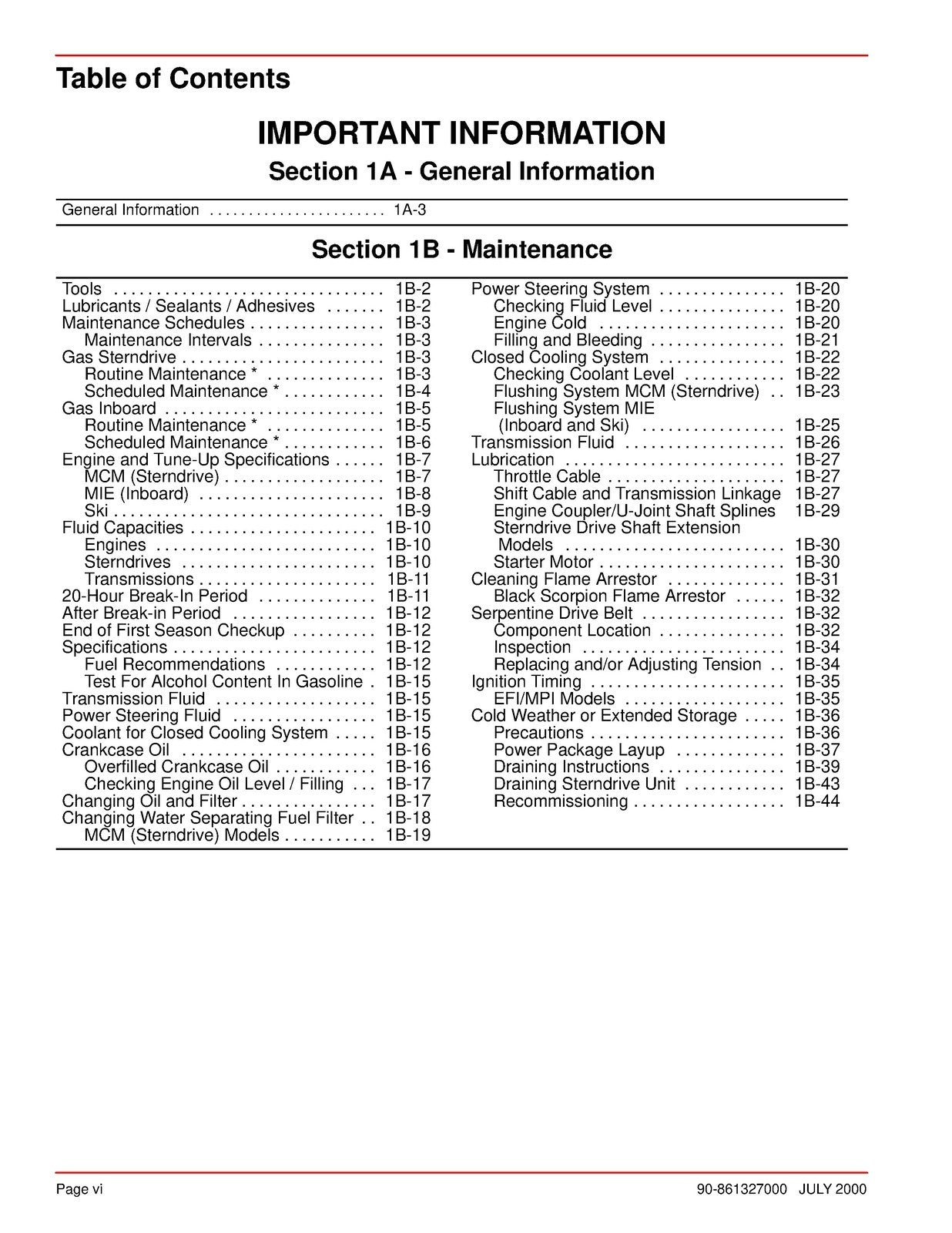 MERCURY MERCRUISER SUPPLEMENT TO NO. 24 SERVICE MANUAL, WIRE BOUND, TOUGH COVERS