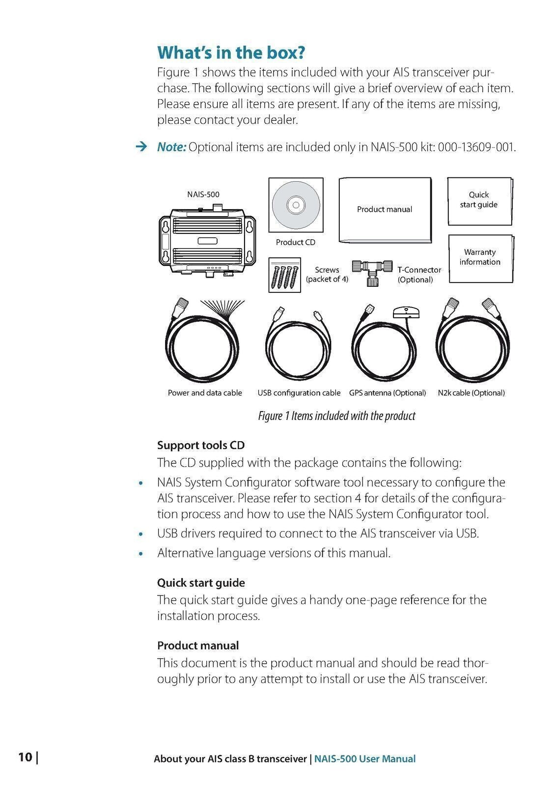 LOWRANCE NAIS-500-CLASS-B-AIS-TRANSCEIVER-USER User Manual - TOUGH WIRE BINDING