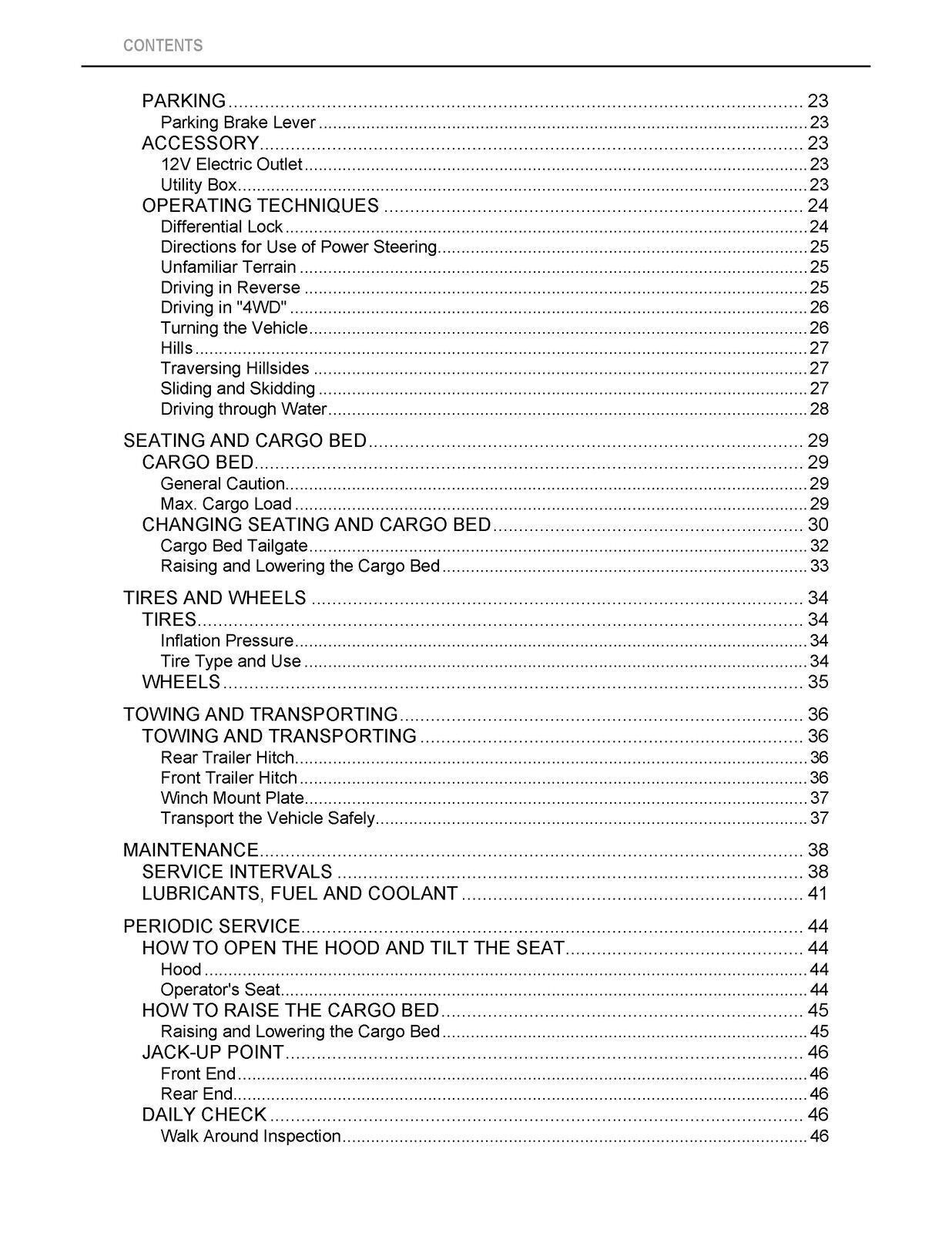 KUBOTA RTV1140CPX OPERATORS MANUAL - STEEL WIRE BOUND - PROTECTIVE COVERS
