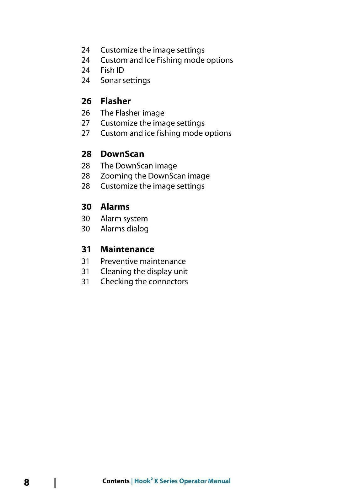 LOWRANCE HOOK2 X 4X 5X 7X GPS Series User Manual Operation - TOUGH WIRE BINDING