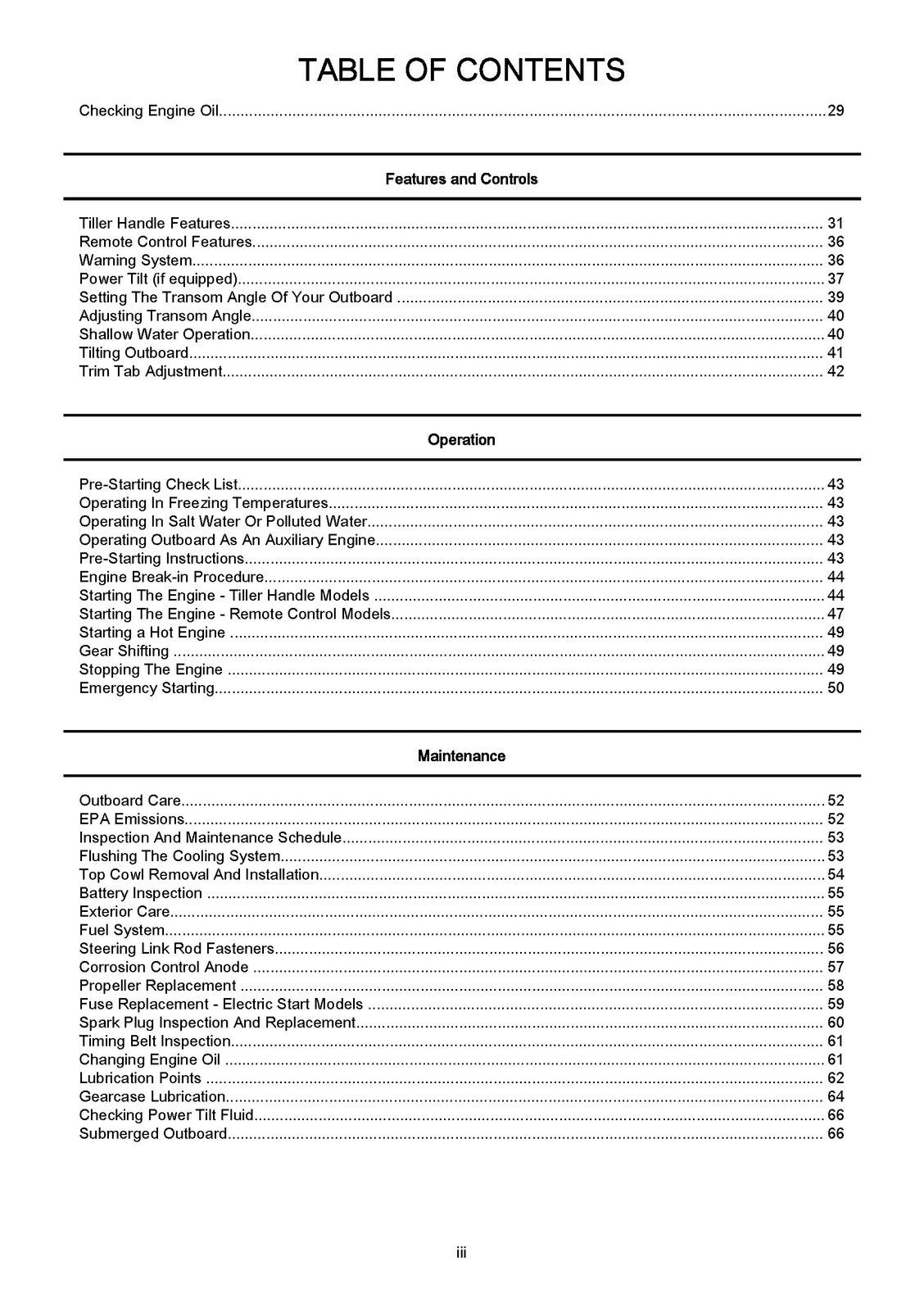MERCURY 8/  9.9 & 9.9 Bigfoot 4-Stroke Operation Manual - WIRE BOUND - COVERS