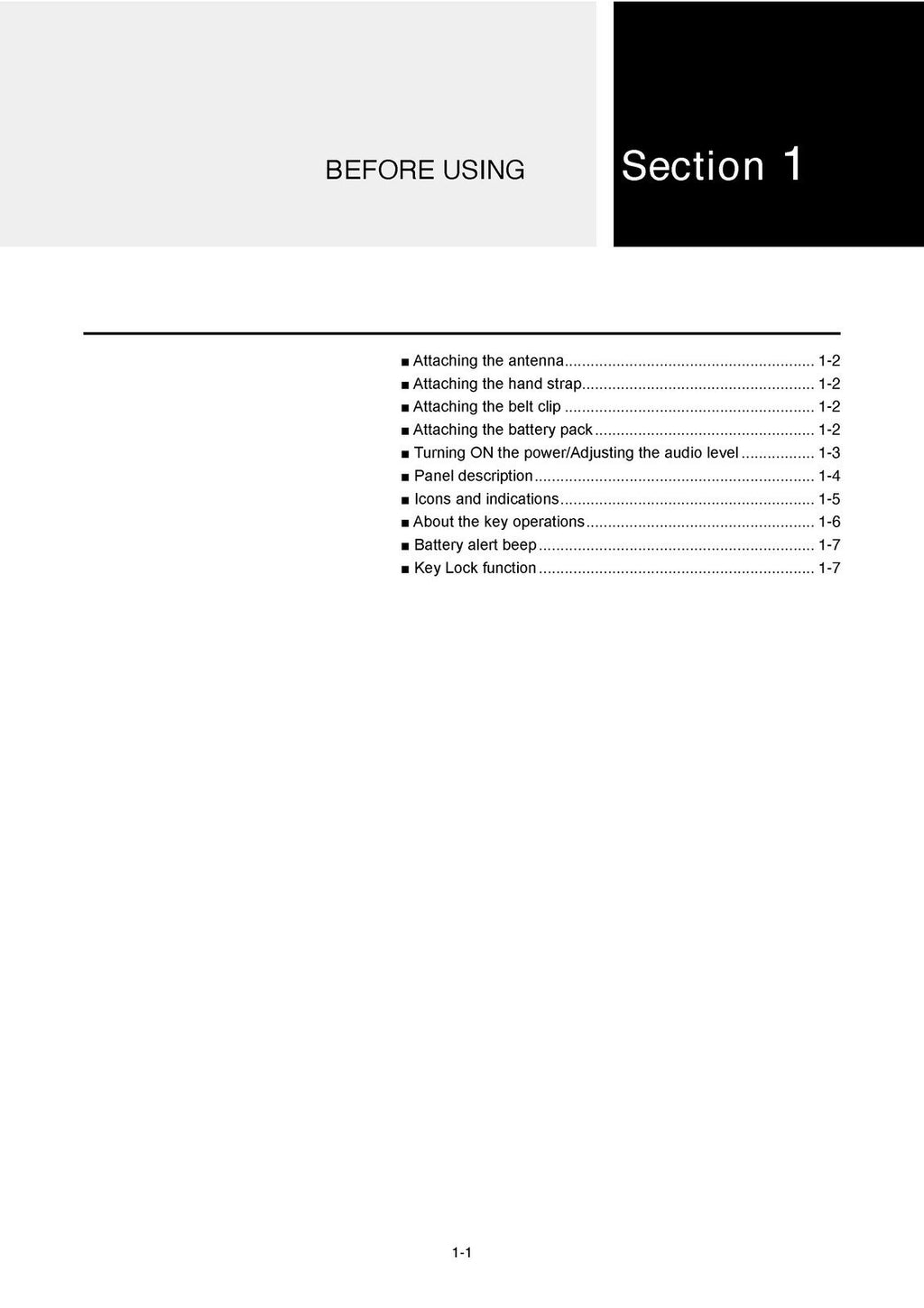 ICOM IP503H LITE RADIO SYSTEM INSTRUCTION MANUAL - WIRE BOUND - TOUGH COVERS