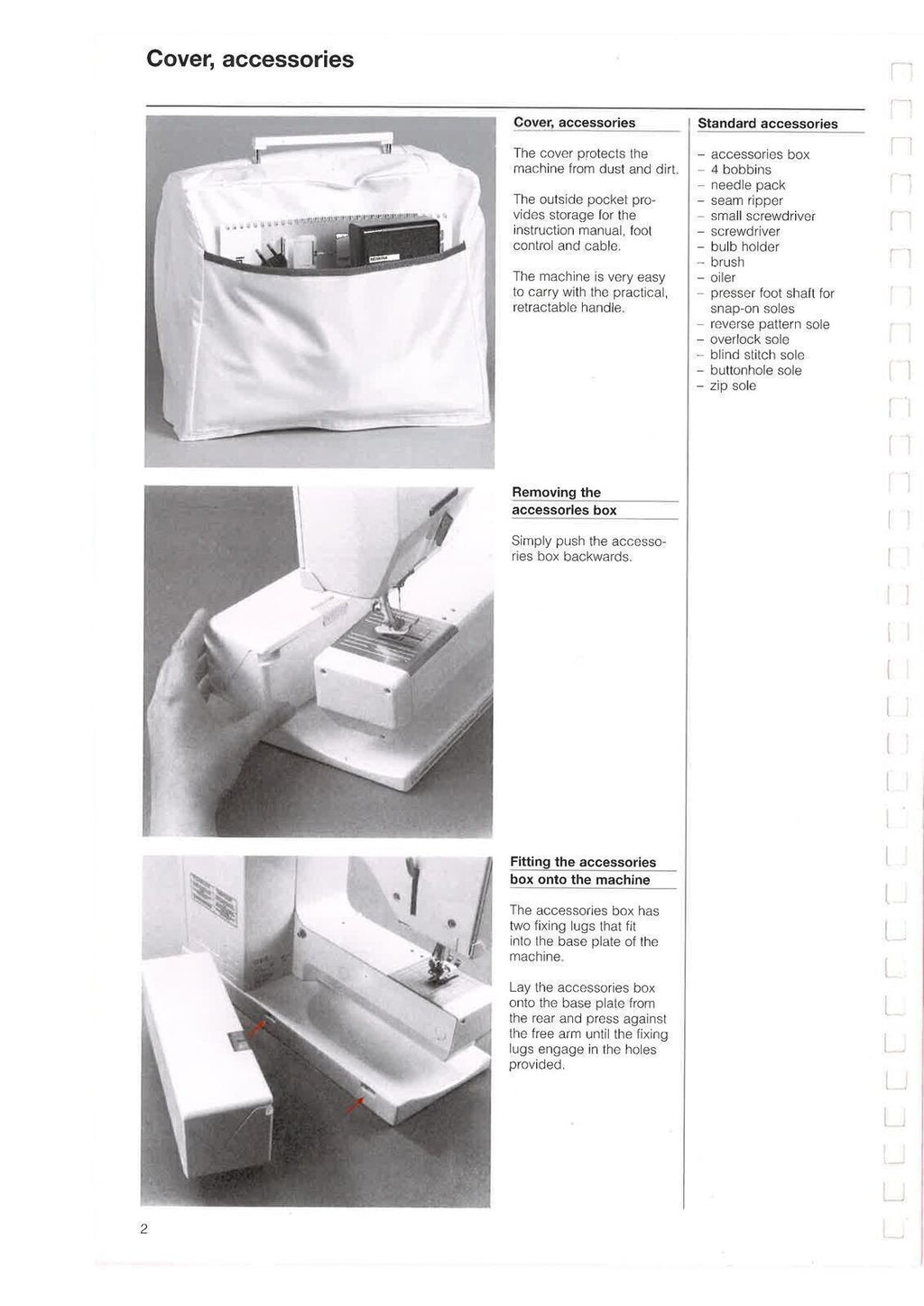 BERNINA 1008 Sewing Machine User Manual Owners Instruction Guide COLOR COPY