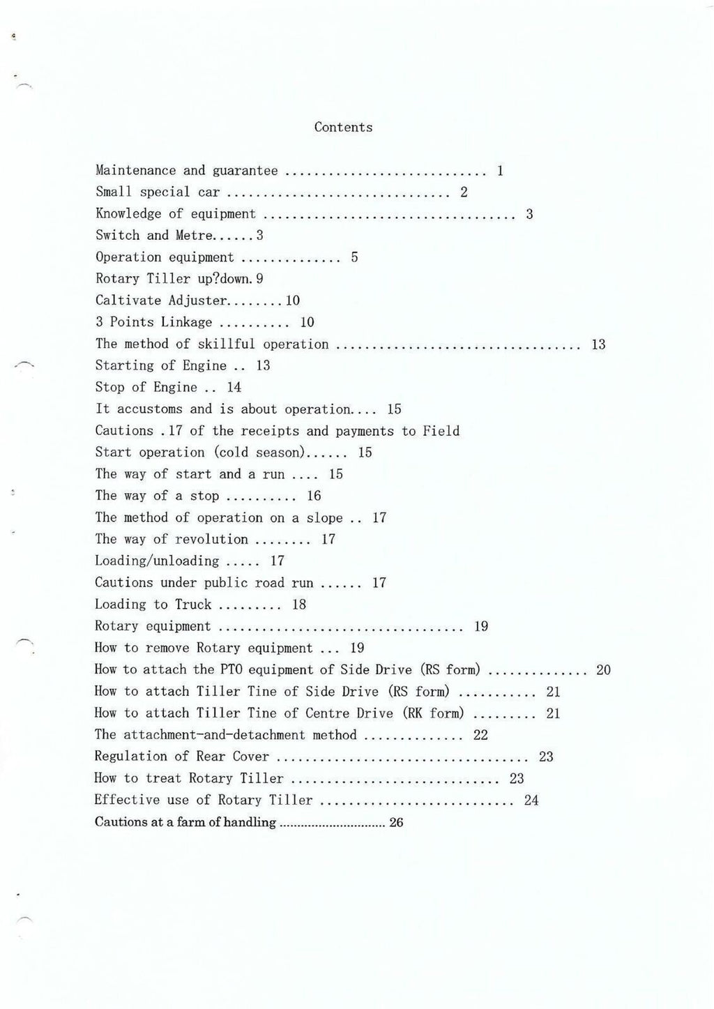 KUBOTA B1600 B1600DT TRACTOR OPERATORS MANUAL - STEEL WIRE BOUND - TOUGH COVERS
