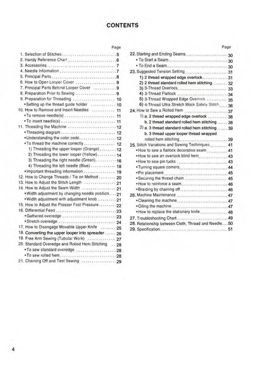 SINGER 14HD854 Sewing Machine User Manual Instructions [DURABLE WIRE BINDING]