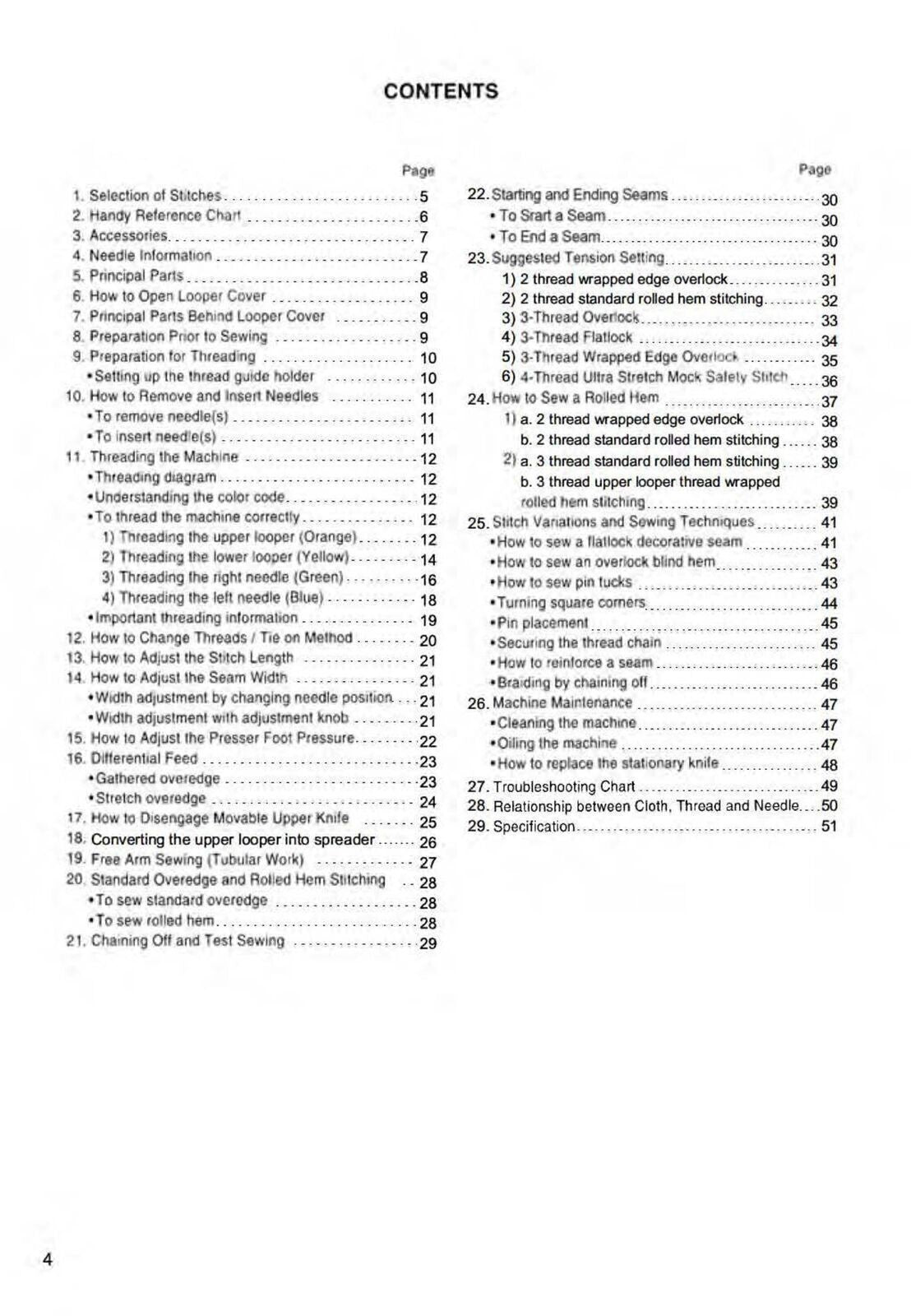 SINGER 14HD854 Sewing Machine User Manual Instructions [DURABLE WIRE BINDING]