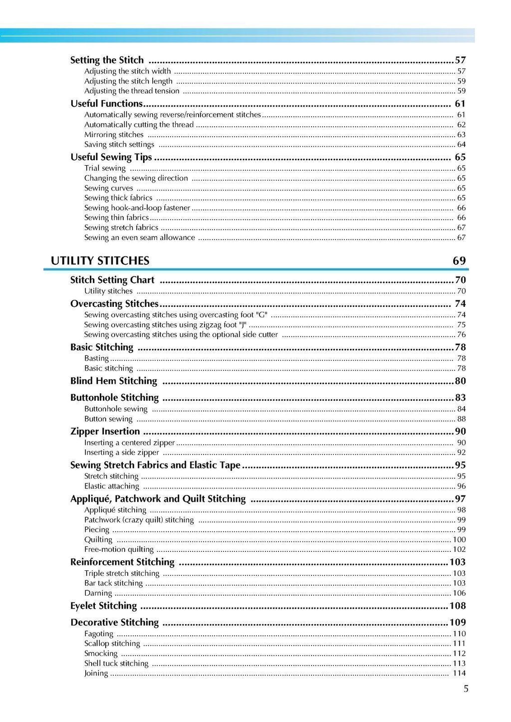 Brother SE-400 Sewing Machine User Manual Instruction Book - TOUGH WIRE BINDING