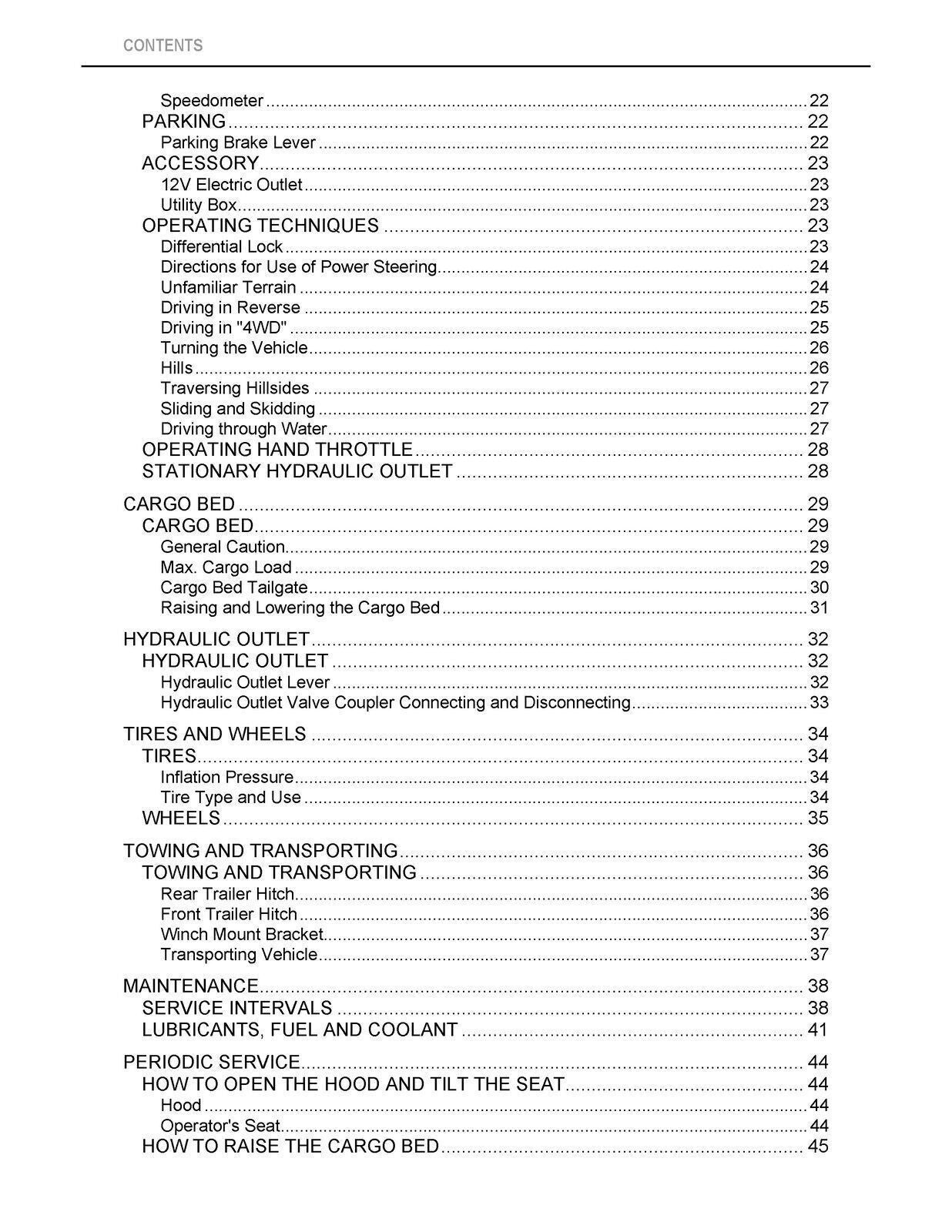 KUBOTA RTV900 UTILITY VEHICLE OPERATORS MANUAL - WIRE BOUND - PROTECTIVE COVERS
