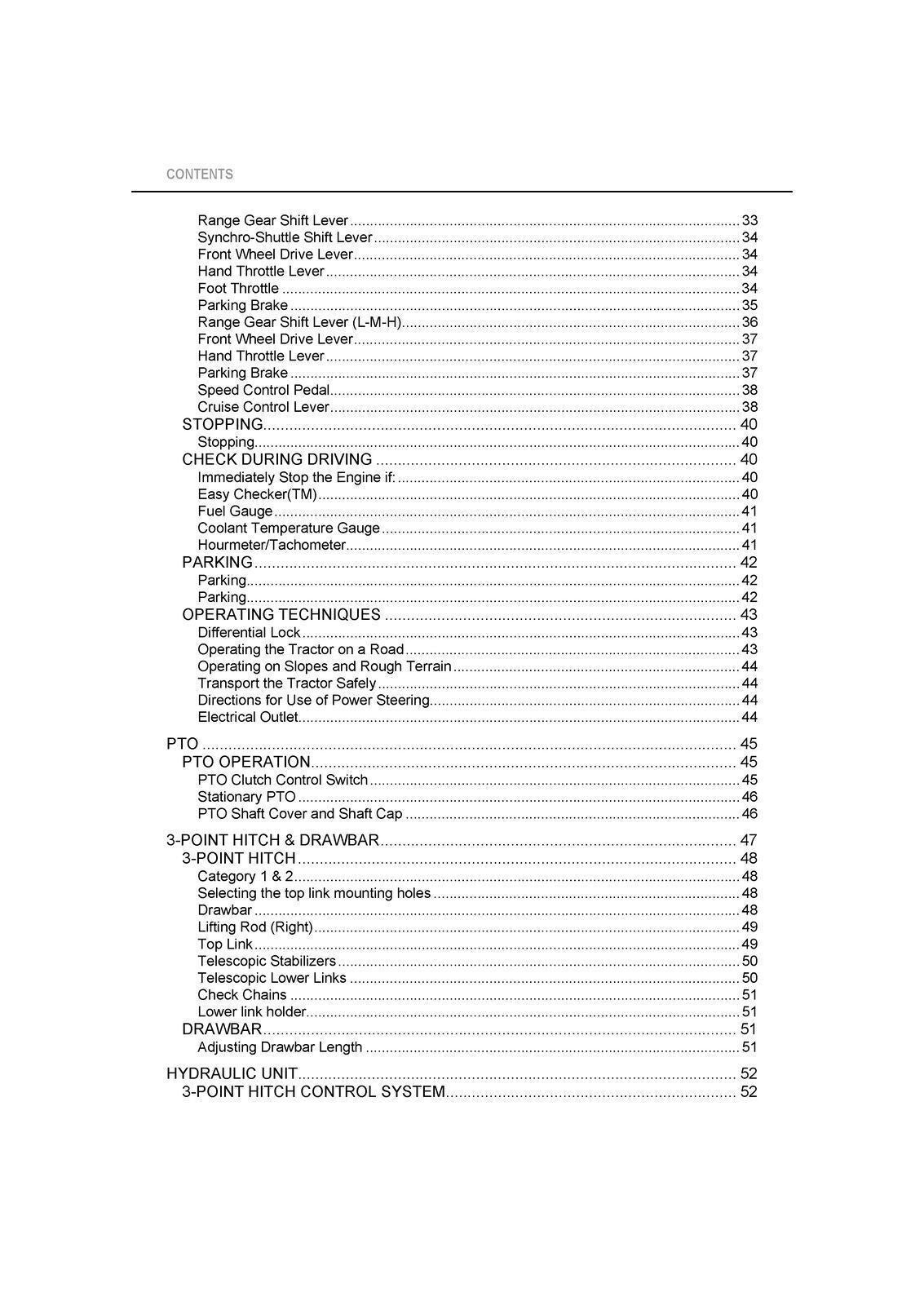 KUBOTA MX4800 MX5200 MX5800 OPERATORS MANUAL - WIRE BOUND - PROTECTIVE COVERS