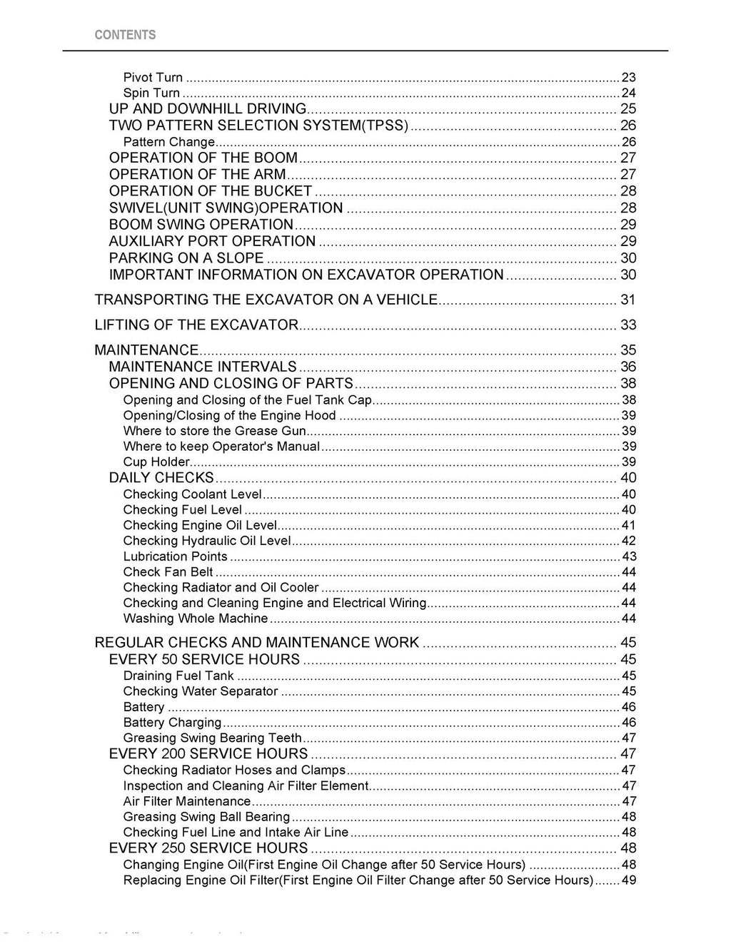 KUBOTA KX016-4 KX018-4 EXCAVATOR OPERATORS MANUAL - STEEL WIRE BOUND - COVERS