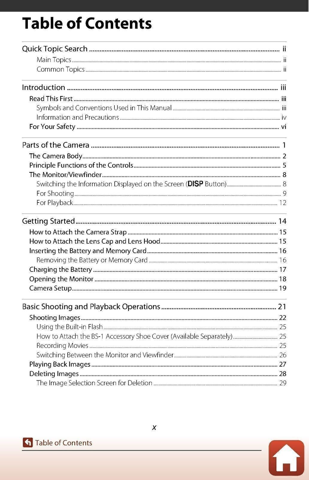 NIKON CoolPix P1000 Reference Instruction User Manual 244pg TOUGH Covers/Binding
