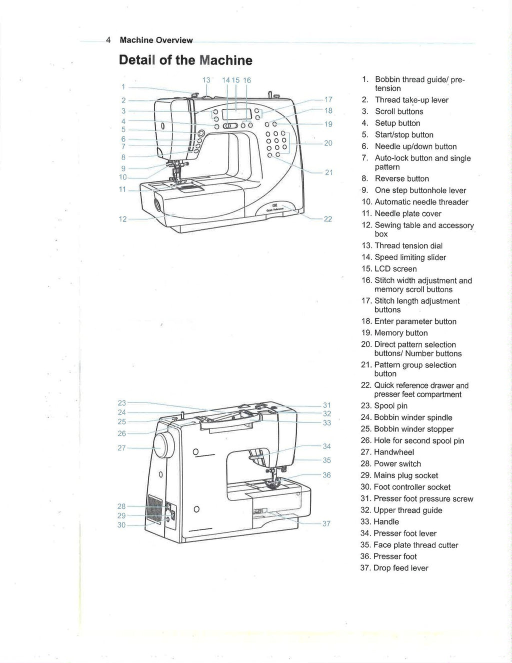 BERNINA Bernette 92c Embroidery Instruction Manual - WIRE BOUND - TOUGH COVERS