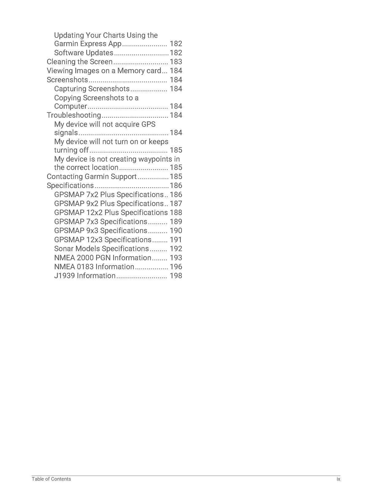 Garmin GPSMAP 12x3 9x3 7x3 / 12x2 9x2 7x2 PLUS Owners Manual Instructions