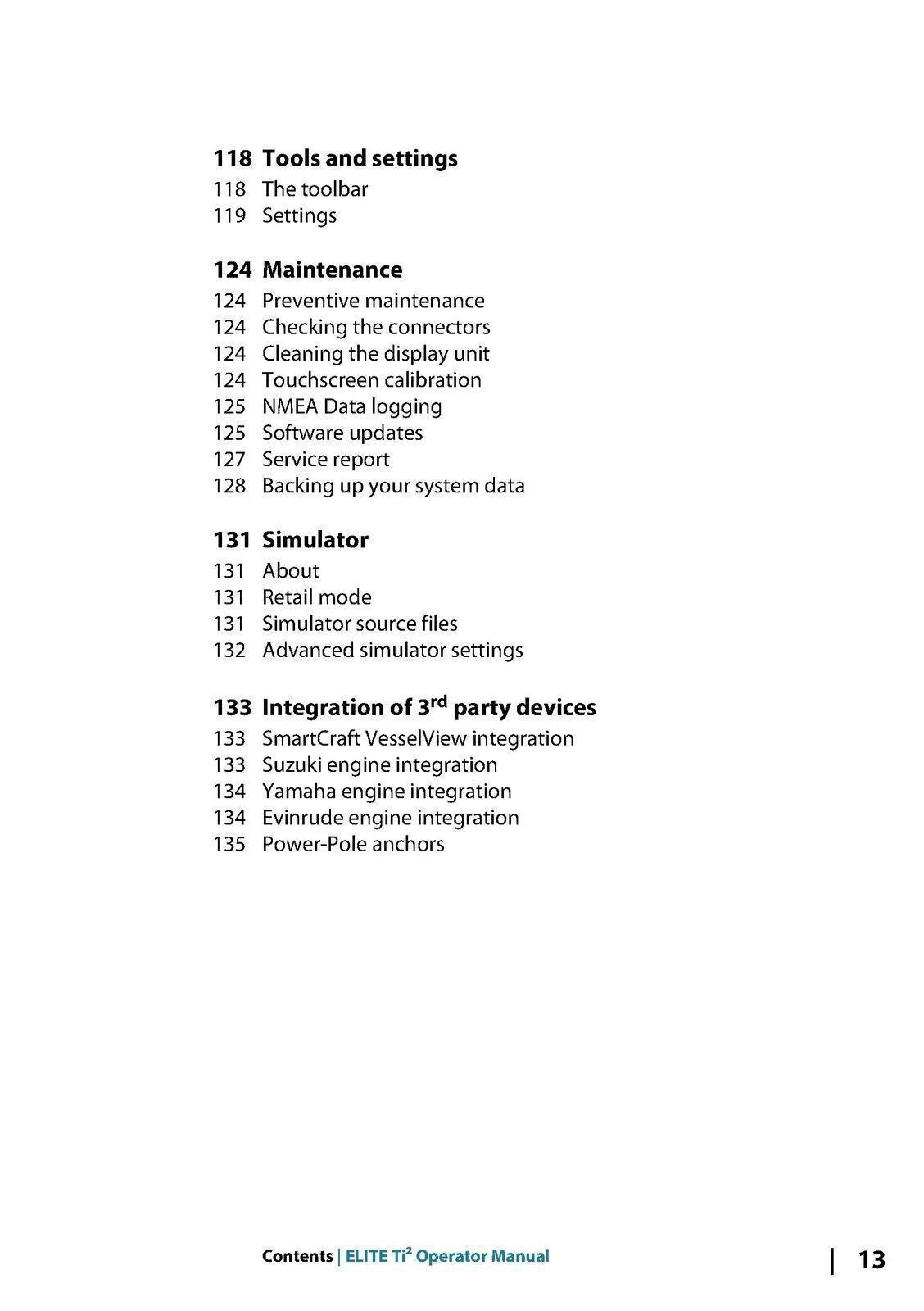 LOWRANCE Elite-Ti2 User Manual Operation Guide  - ROBUST WIRE BINDING & COVERS