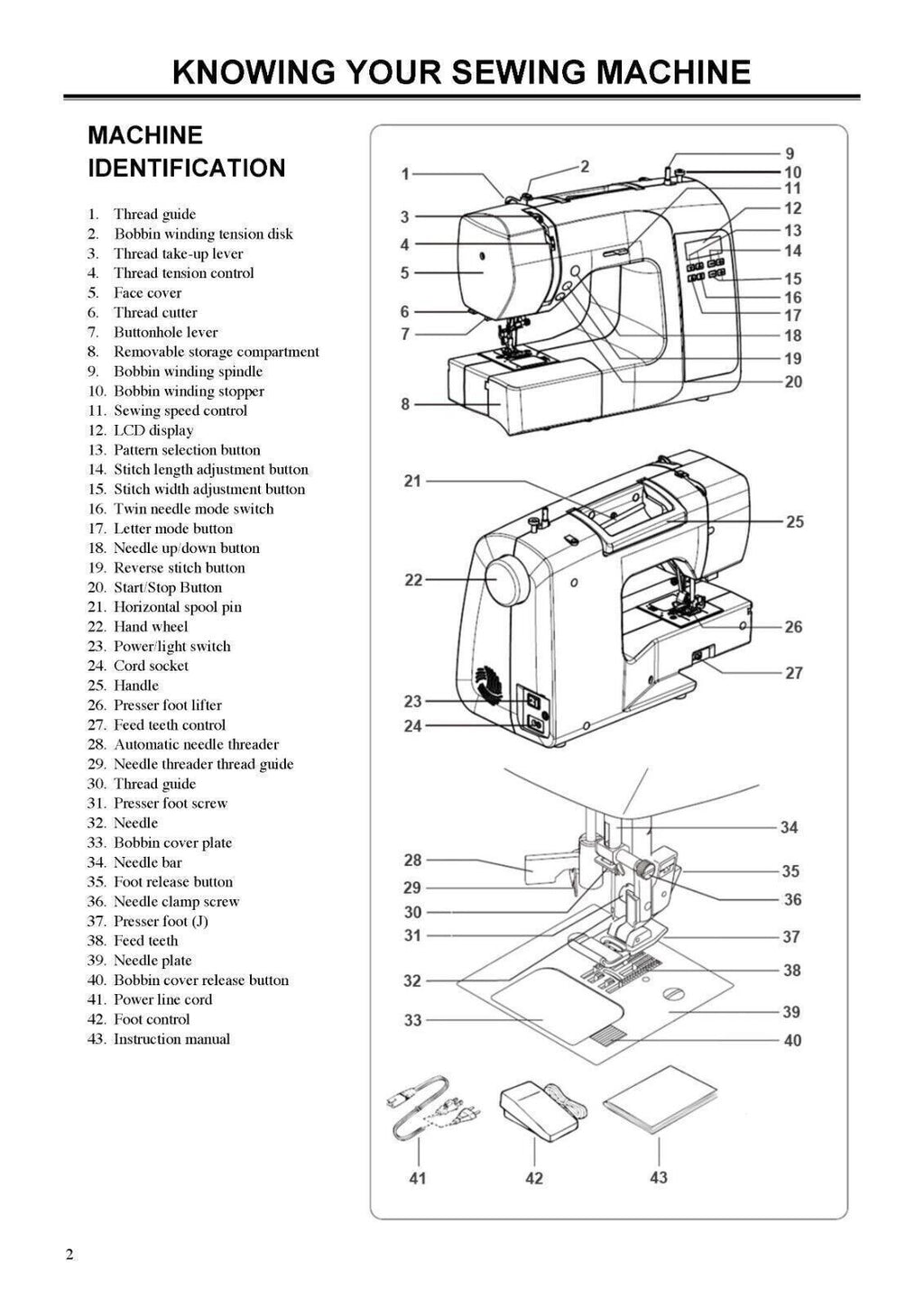 SINGER SC220 Sewing Machine User Manual Operation Guide [DURABLE WIRE BINDING]