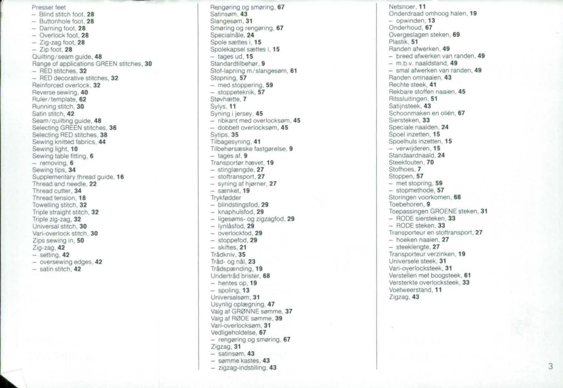 BERNINA 1015 Sewing Machine Instruction Manual - STEEL WIRE BOUND - TOUGH COVERS