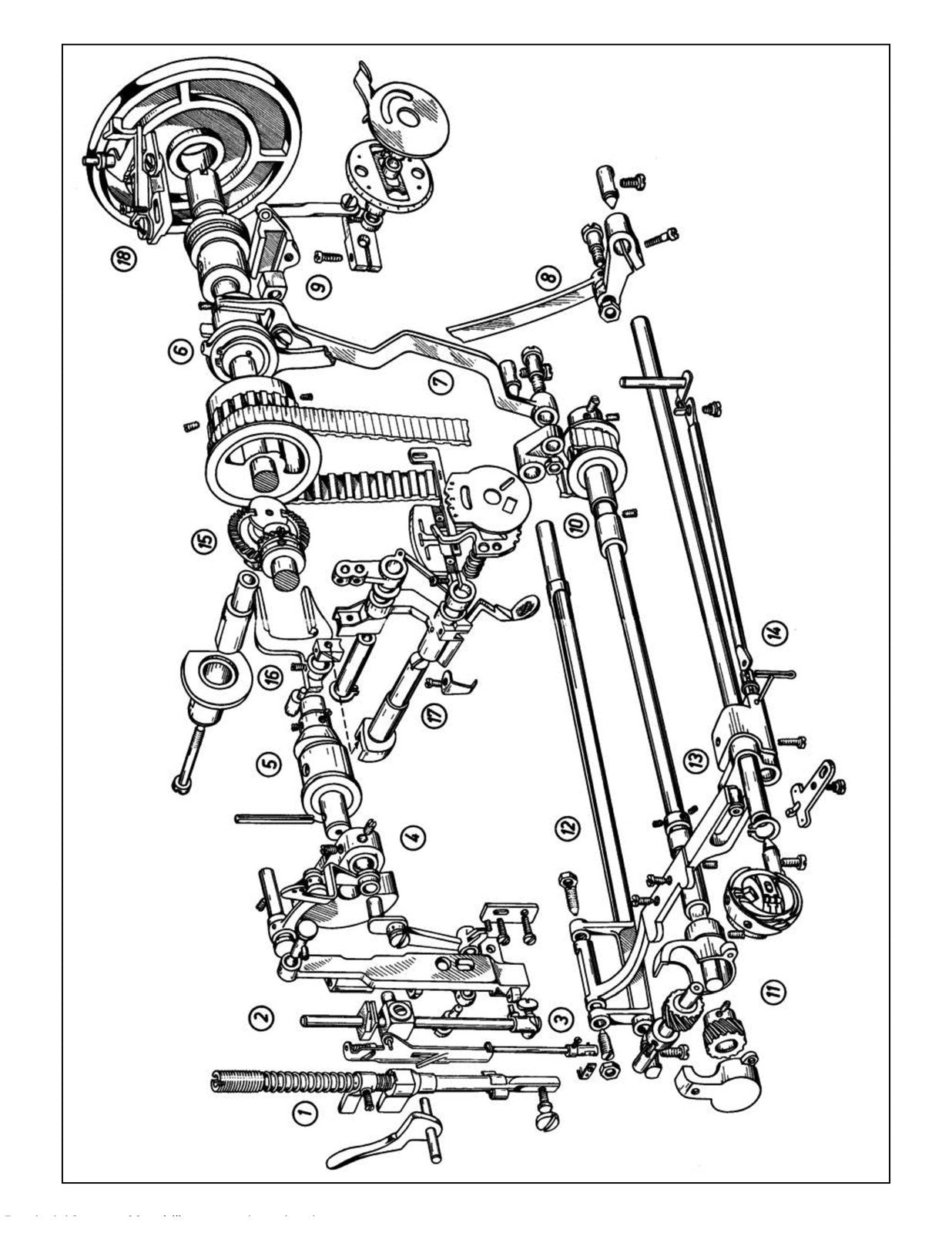 PFAFF 230 332 Sewing Machine Service & Operators Manual BUNDLE - WIRE BOUND