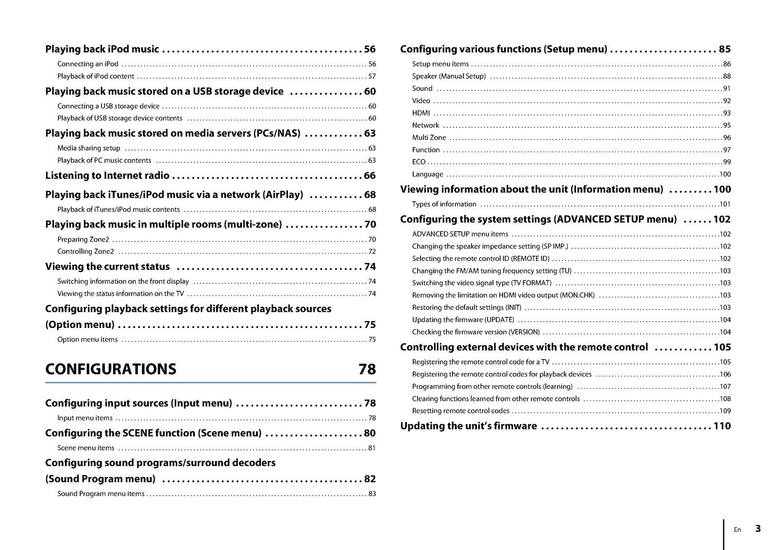 YAMAHA RX-A820 AV Receiver Owners Manual - STEEL WIRE BOUND PROTECTIVE COVERS