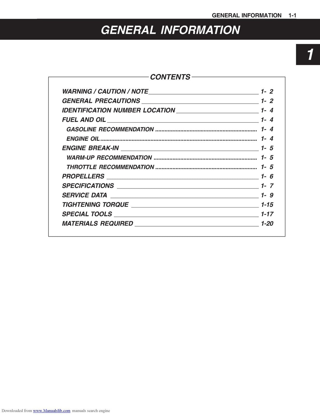 SUZUKI DF 60 OUTBOARD SERVICE MANUAL '03 MODEL - WIRE BOUND TOUGH COVERS