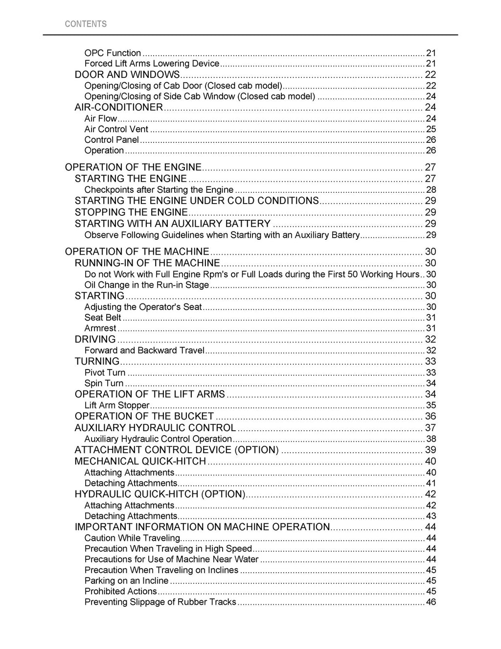 Kubota SVL75-2 Compact Track Loader Operators Manual - WIRE BOUND - TOUGH COVERS