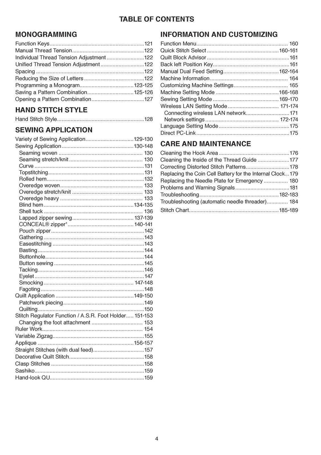 JANOME CONTINENTAL M17 Sewing Machine User Manual Instructions, FULL 192 Pg Book