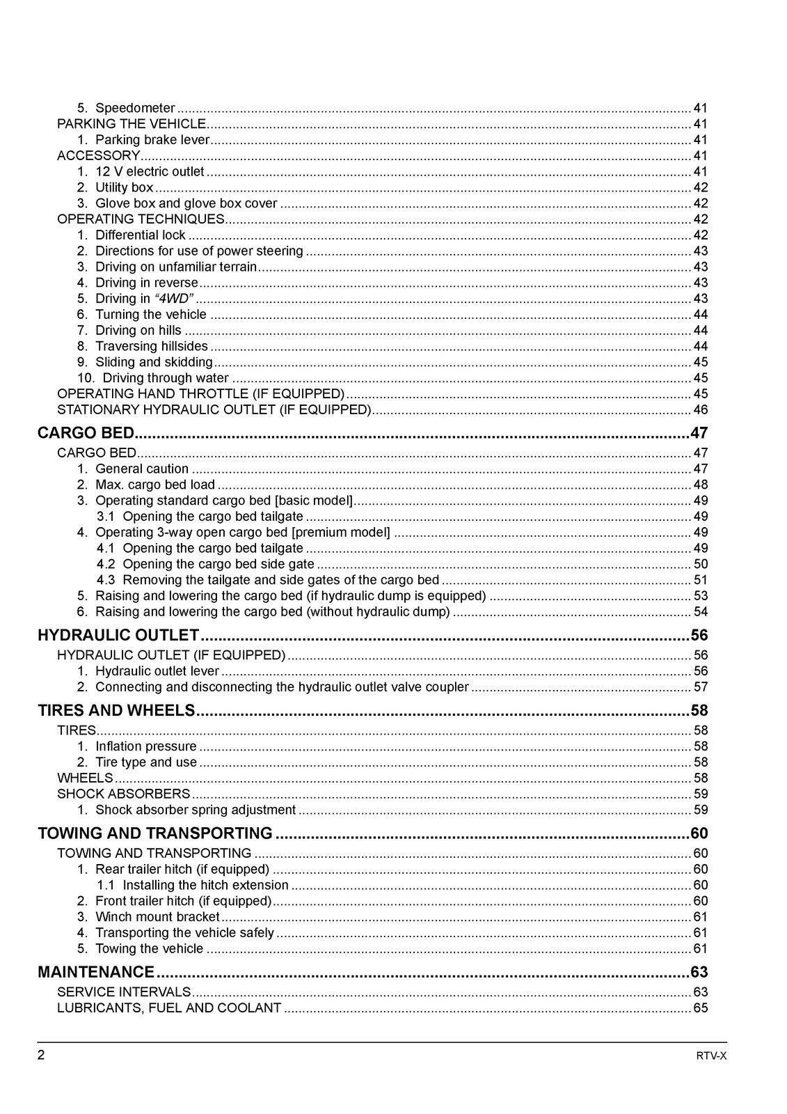 KUBOTA RTV-X UTILITY VEHICLE OPERRATORS MANUAL - STEEL WIRE BOUND - TOUGH COVERS