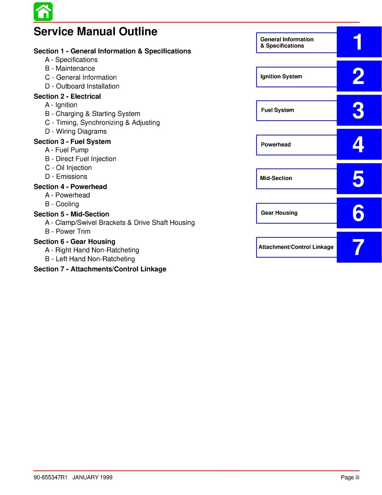 MERCURY 135 150 OPTIMAX DIRECT FUEL INJ SERVICE MANUAL - WIRE BOUND- TUFF COVERS