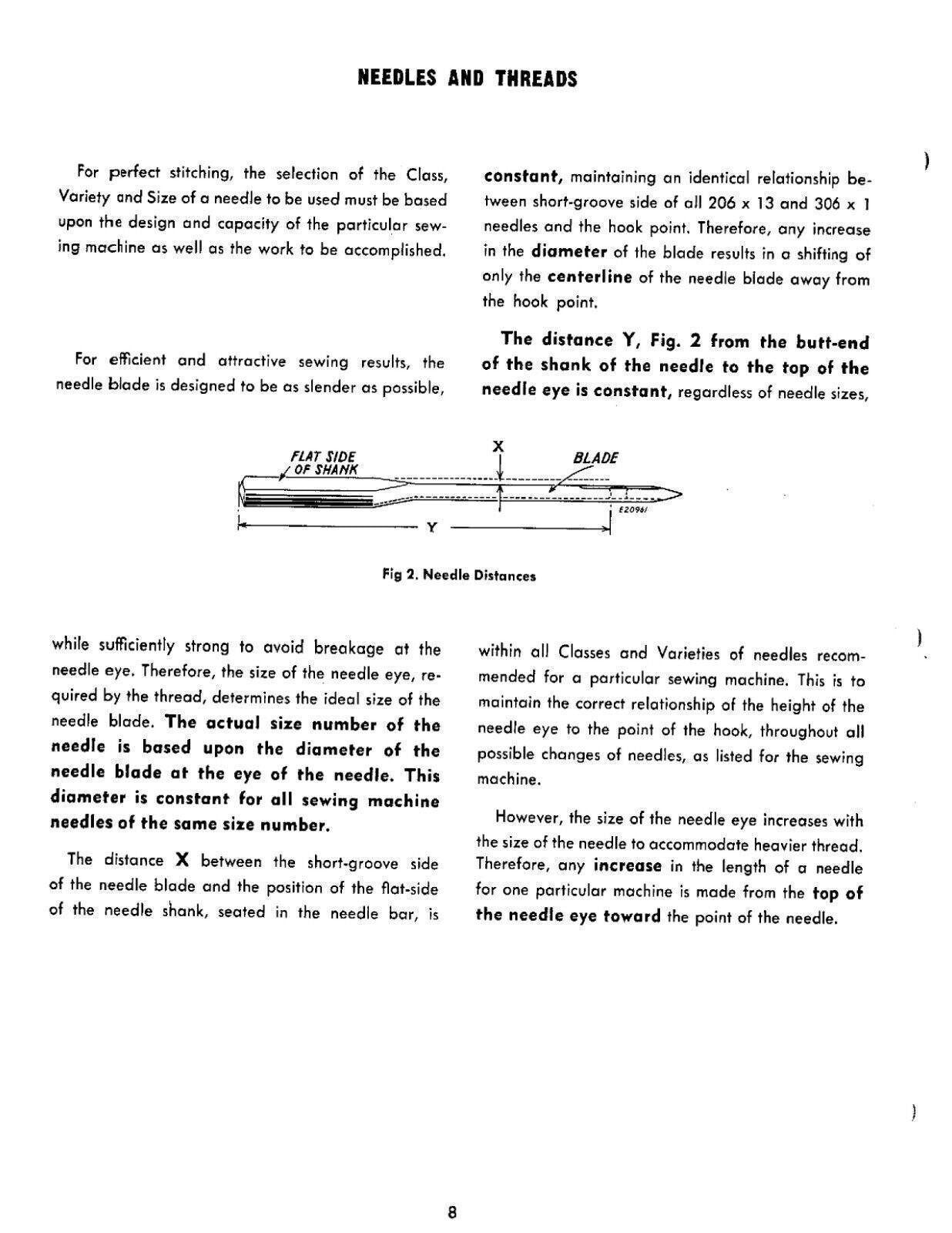 SINGER 206 306 319 401 Service User Manual Operation Guide - Steel Wire Bound