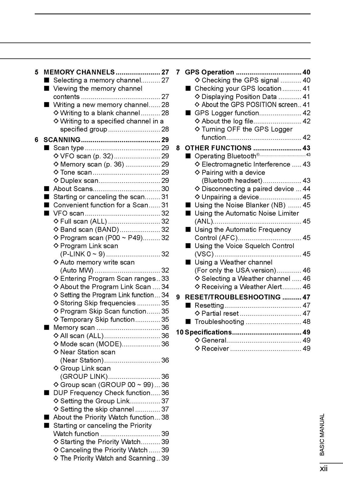 ICOM IC-R30 RECEIVER BASIC MANUAL - STEEL WIRE BOUND - PROTECTIVE COVERS