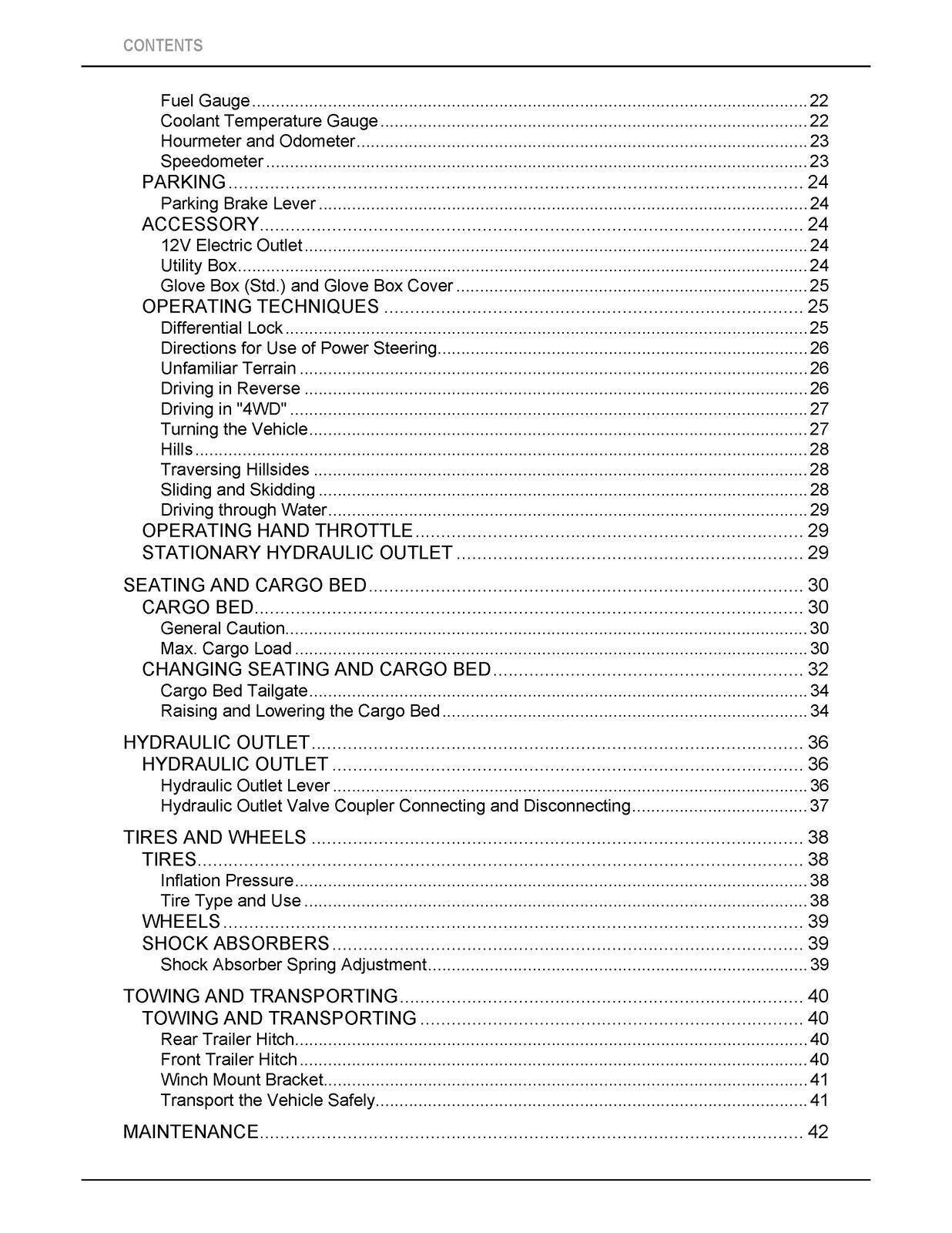 KUBOTA RTV-X1140 OPERATORS MANUAL - STEEL WIRE BOUND - PROTECTIVE COVERS