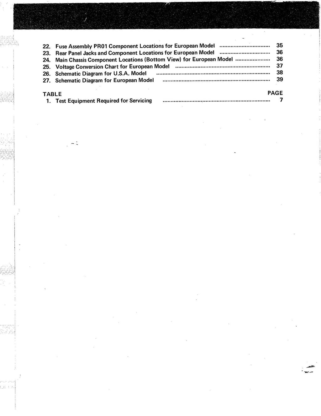 MARANTZ 2275 Receiver Service Manual - STEEL WIRE BOUND - PROTECTIVE COVERS