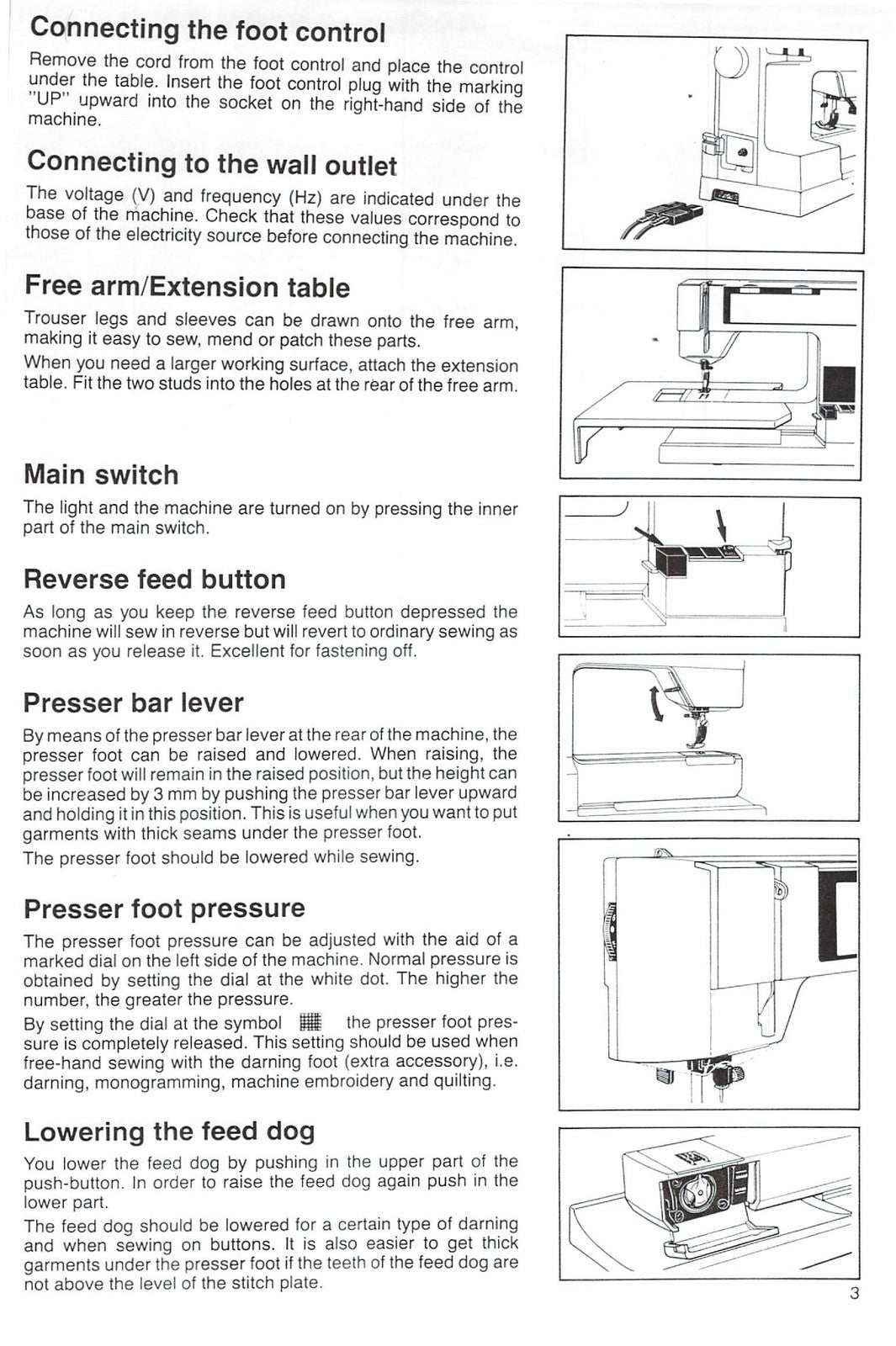 HUSQVARNA 105 95 Sewing Machine Operating Manual - WIRE BOUND - TOUGH COVERS