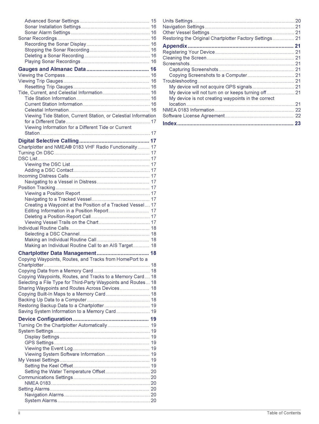 GARMIN EchoMap 40 50 70 90 Series Owner Manual - STEEL WIRE BOUND - TOUGH COVERS