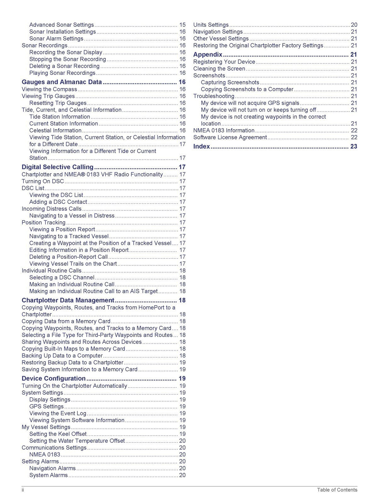 GARMIN EchoMap 40 50 70 90 Series Owner Manual - STEEL WIRE BOUND - TOUGH COVERS