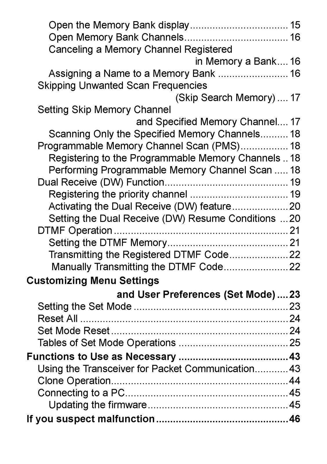 YAESU FT-70DR FT-70DE Transceiver Advance Manual Operation - TOUGH WIRE BINDING