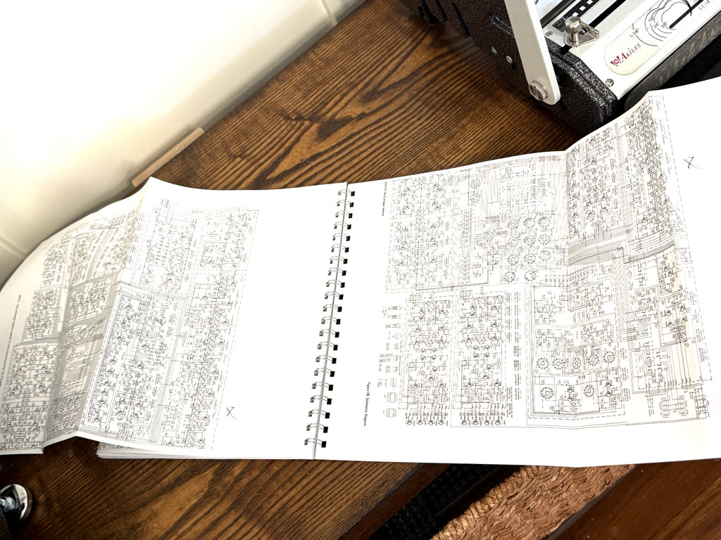 MARANTZ 2325 RECEIVER SERVICE MANUAL, WIRE BOUND, TOUGH COVERS, FOLDOUT DIAGRAMS