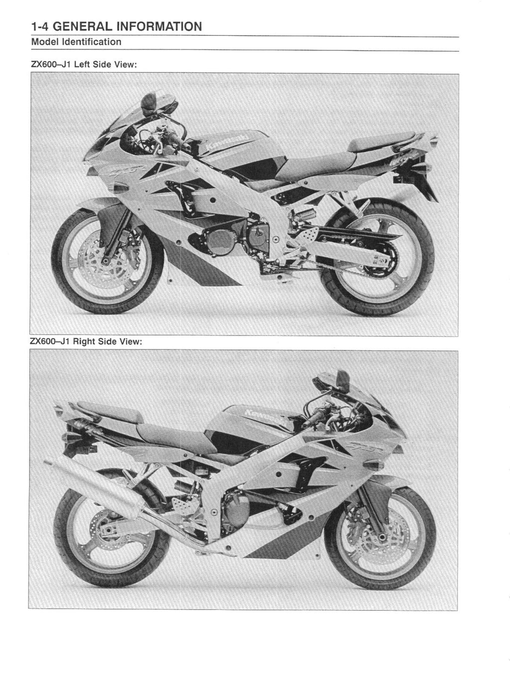 KAWASAKI NINJA ZX-6R MOTORCYCLE SERVICE MANUAL - WIRE BOUND - TOUGH COVERS