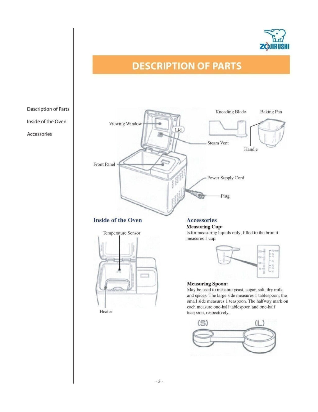 ZOJIRUSHI BBCC-Q15 User Manual Owners Instruction Book + Lots of Recipes!