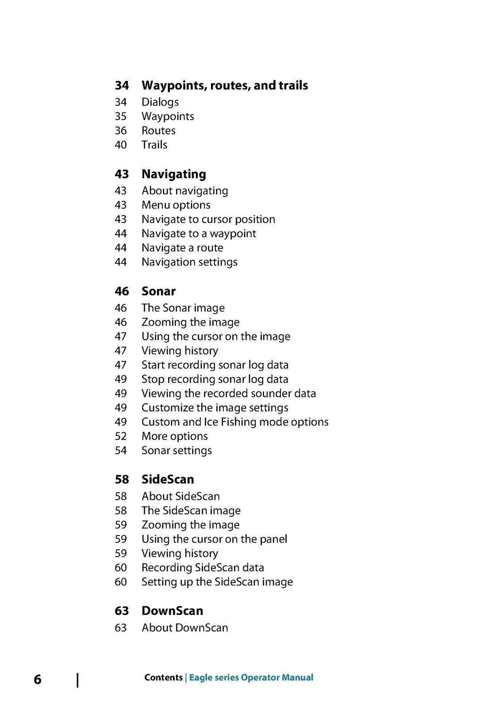 LOWRANCE Eagle Series 5 7 9 User Manual Guide - TOUGH WIRE BINDING & COVERS